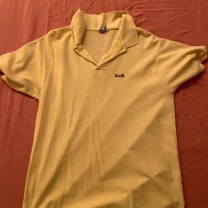 Vintage Yellow La Tigre Polo